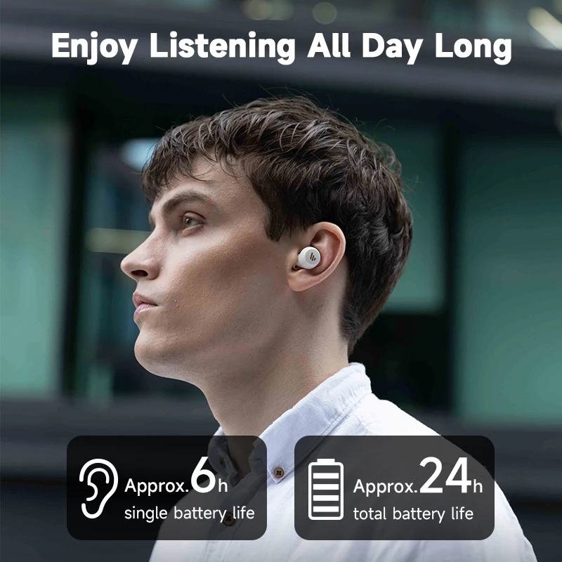 EDIFIER X3 X3 Lite TWS auricular inalámbrico Bluetooth Bluetooth 5,3 asistente de voz control táctil hasta 24 horas de reproducción EQ preestablecido