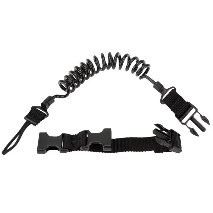 Cordão telescópico para arma, cordão para pistola de mola, cinto para arma, corda, acessórios de caça