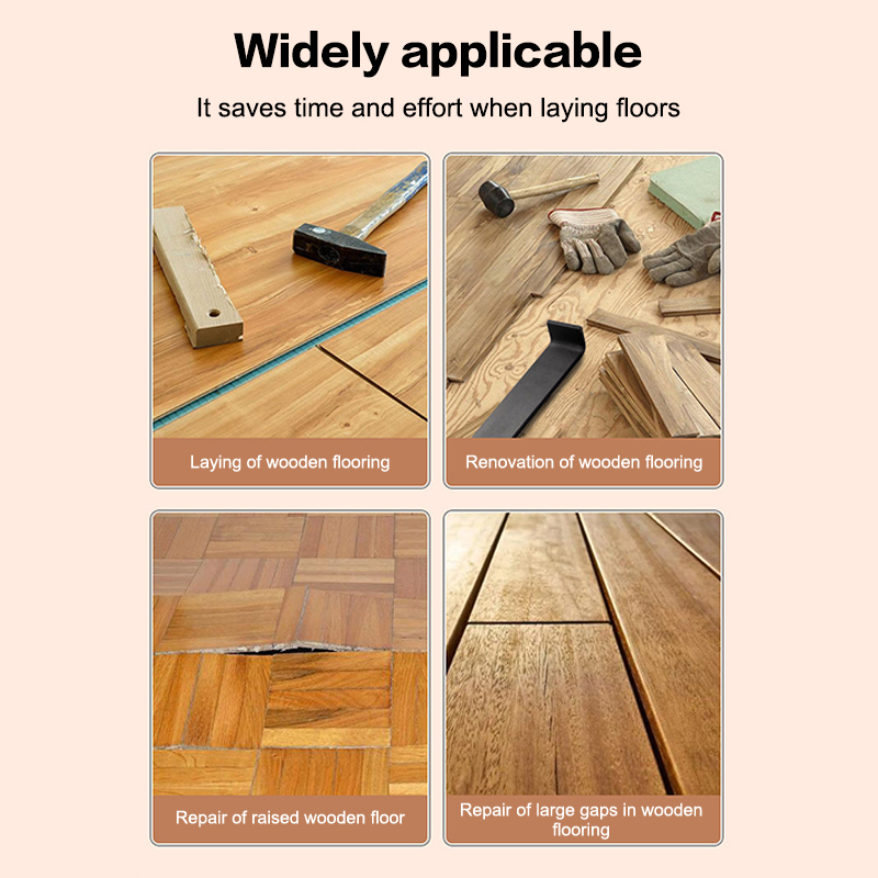 2 ชิ้นไม้ไนลอนแตะบล็อกไม้ลามิเนต Plank การติดตั้งพื้นไม้สําหรับพื้นลามิเนตแตะ