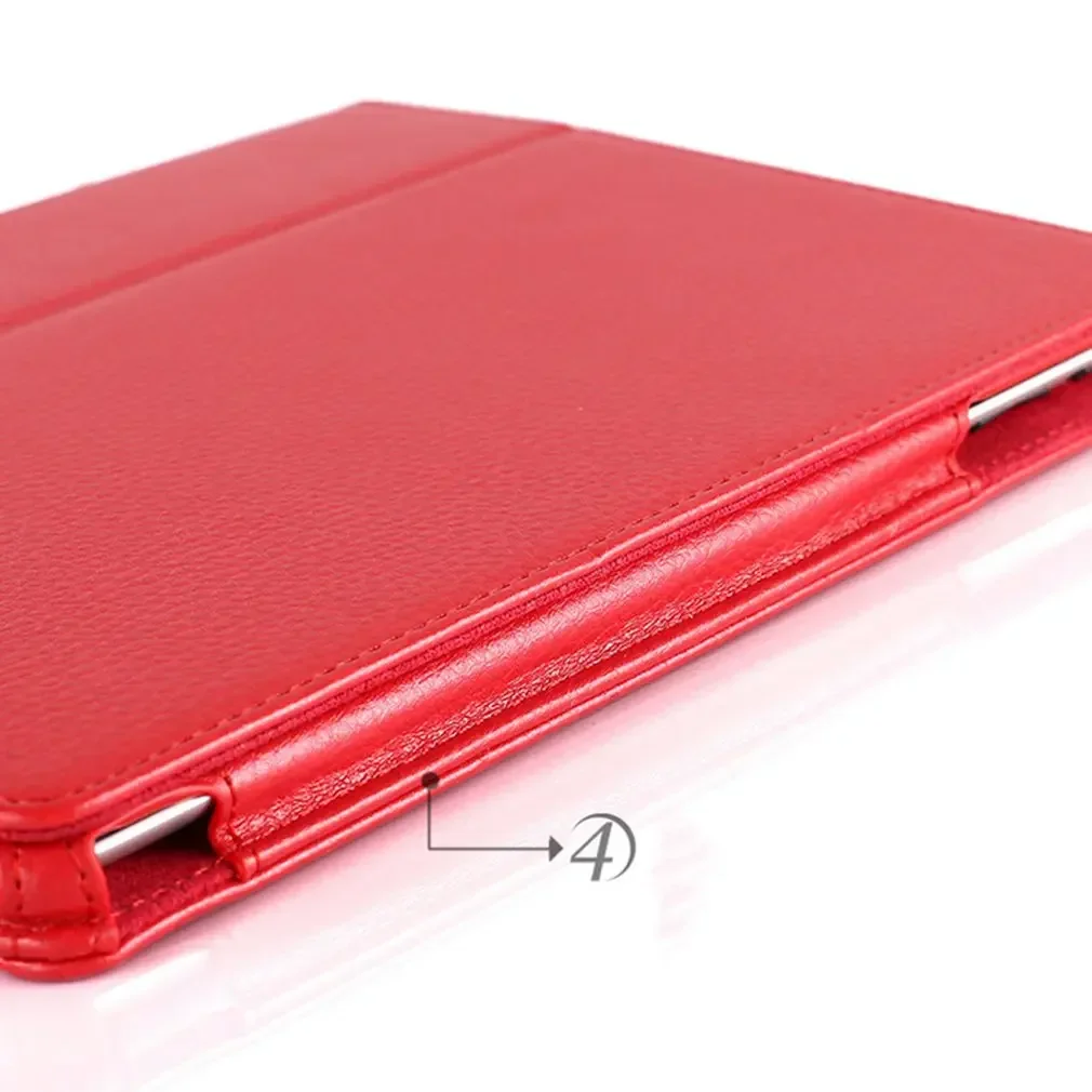 Funda con tapa para iPad 2 3 4 Funda para iPad A1395 A1396 A1397 A1416 A1430 A1403 A1458 A1459 A1460 Funda de cuero PU para iPad Mini 4 Capa