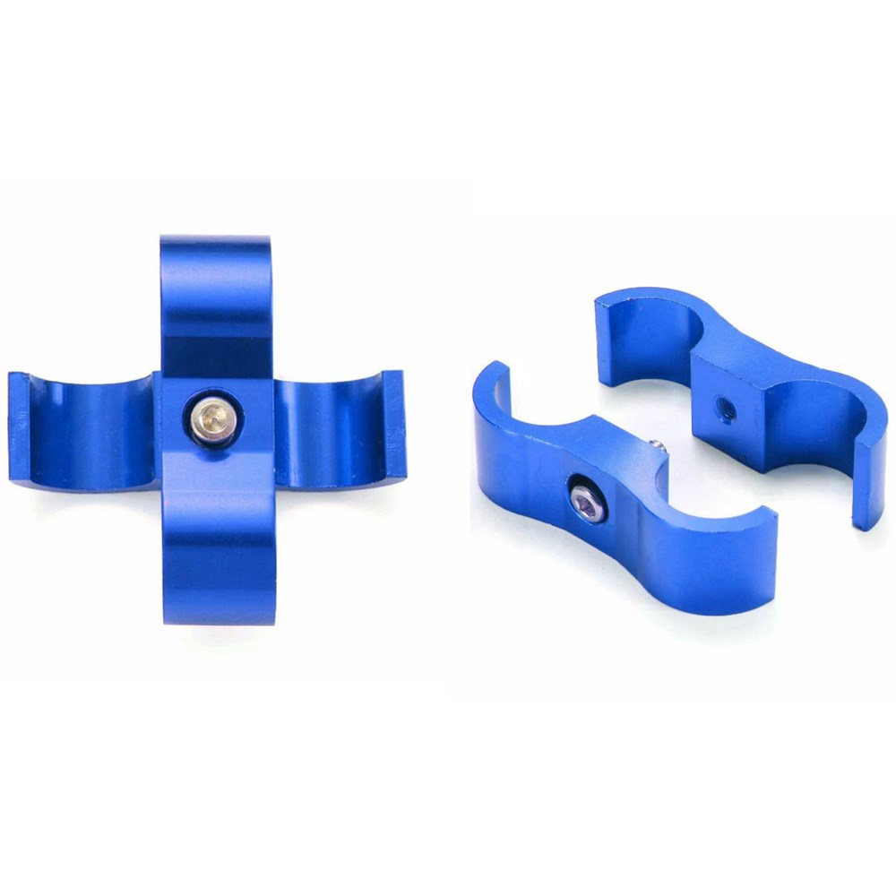 Universele AN4 AN6 AN8 AN10 Billet Olie Brandstof Waterslang Buis Seprator Divider Klem aluminium lijn separator Kit