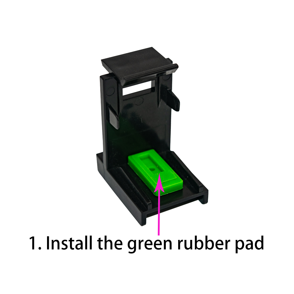 Ferramenta de recarga DIY para impressora jato de tinta Epson/hp/Canon/lexmark com seringa com almofada verde