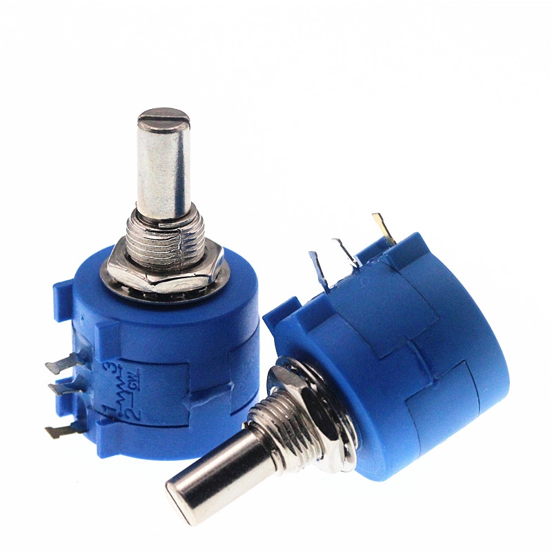 Potenciômetro multivoltas tzt 3590s 500 1k 2k 5k 10k 20k 50k 100k ohm, resistor ajustável 3590 102 202 502 103