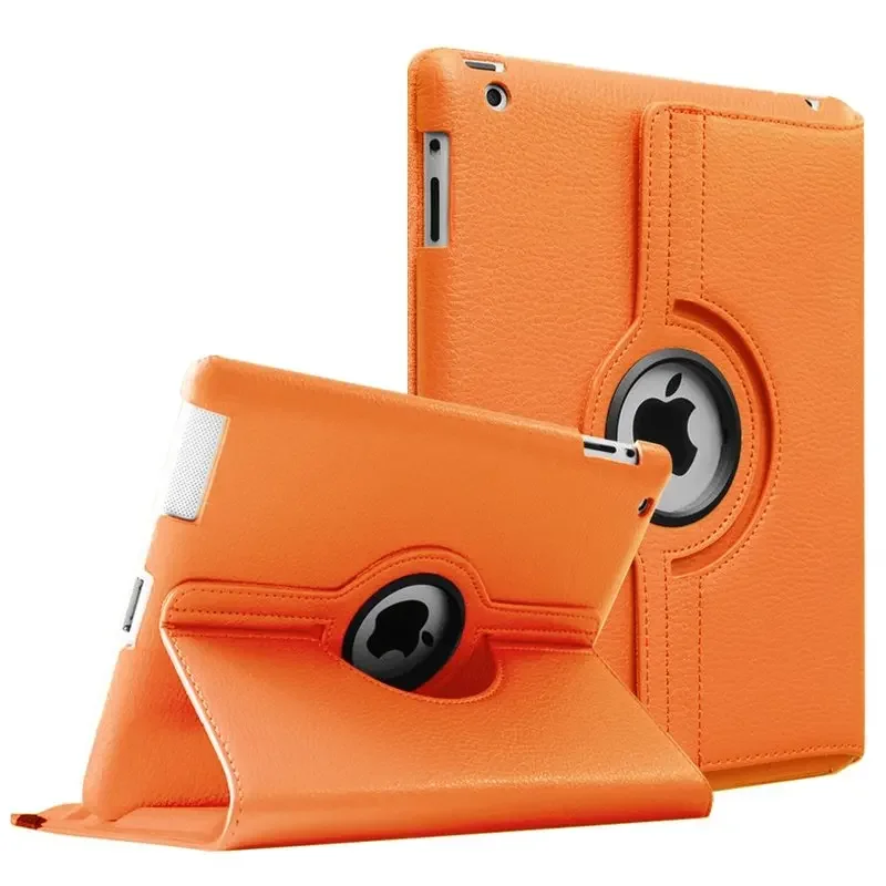 Чехол для iPad 2 3 4 с вращающейся подставкой на 360 градусов, чехол для планшета iPad Air 1 2 3 4 5 10,9 Pro 11 9,7 5 6, 10,2 7, 8, 9, 10, чехлы