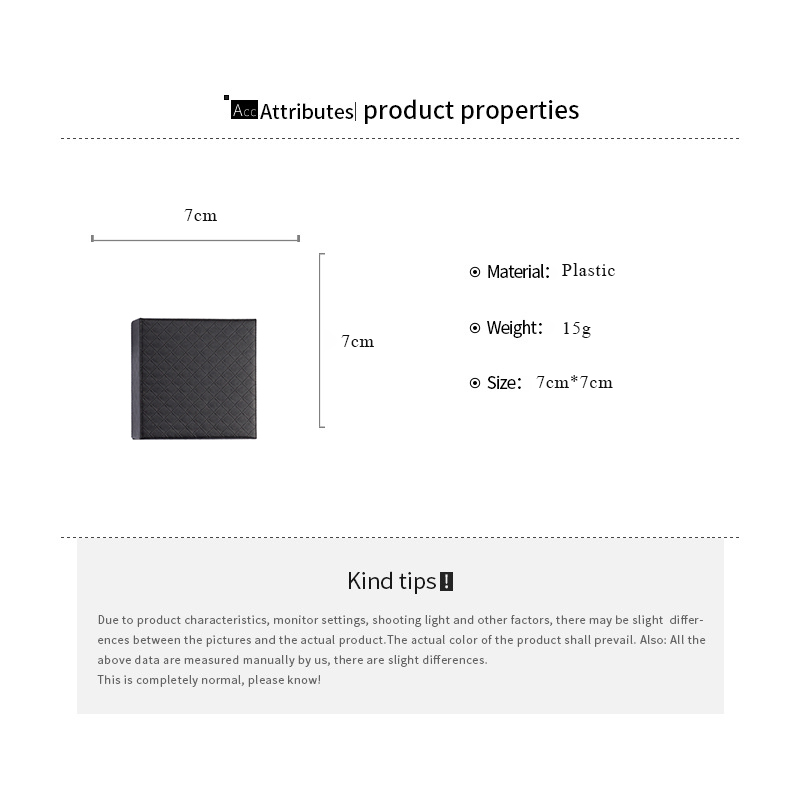 7*7 センチメートル黒色正方形チェック柄ジュエリーボックス女性のためのネックレスブレスレットネックレスイヤリングリングプレミアム梱包 Freinds ギフトボックス