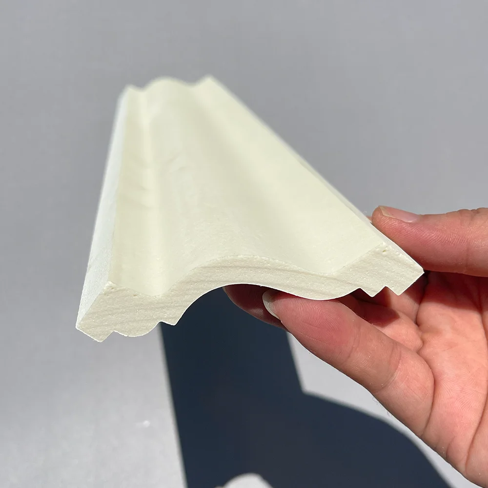 18 pieces PU imitation gypsum decorative corner line imitation solid wood polyurethane foam ceiling decorative line