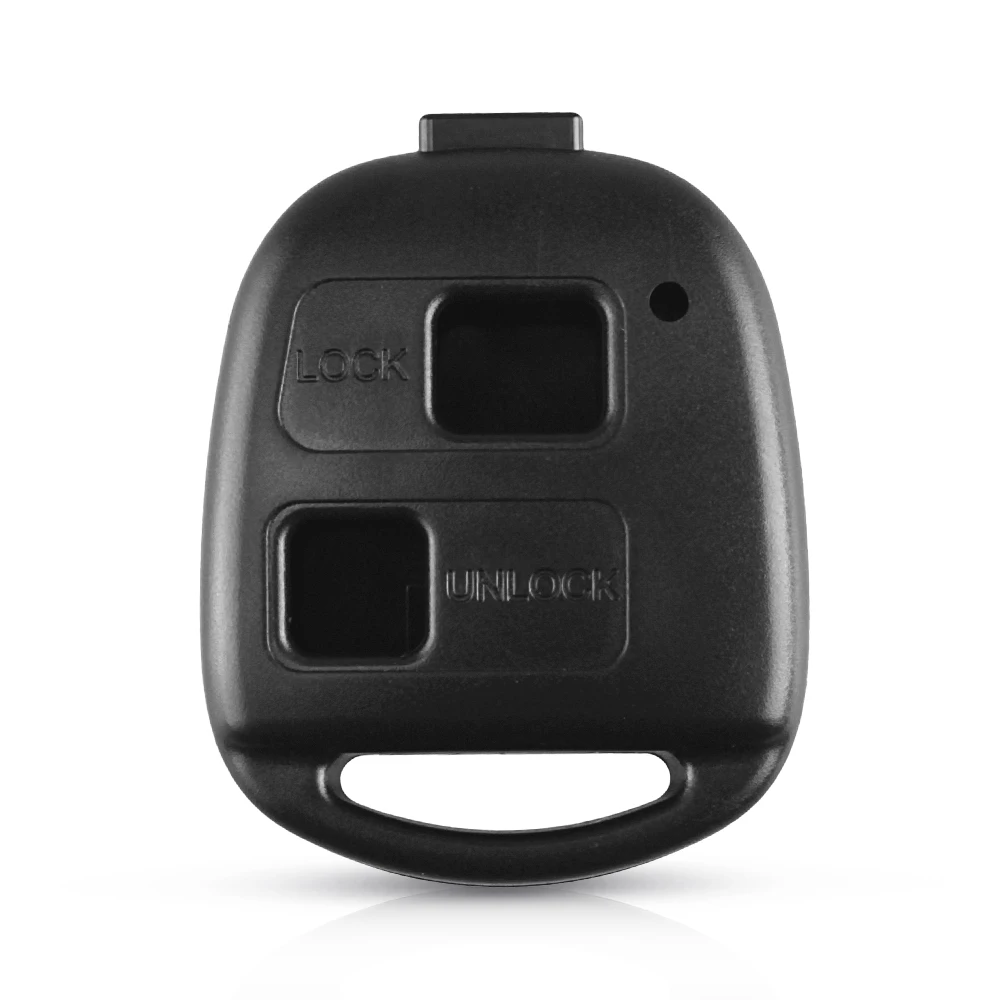 Dandkey 2/3 ボタンリモート車のキーシェルケーストヨタカローラランドクルーザーヤリスカムリ RAV4 プラドレクサス RX300 ES300 LX470