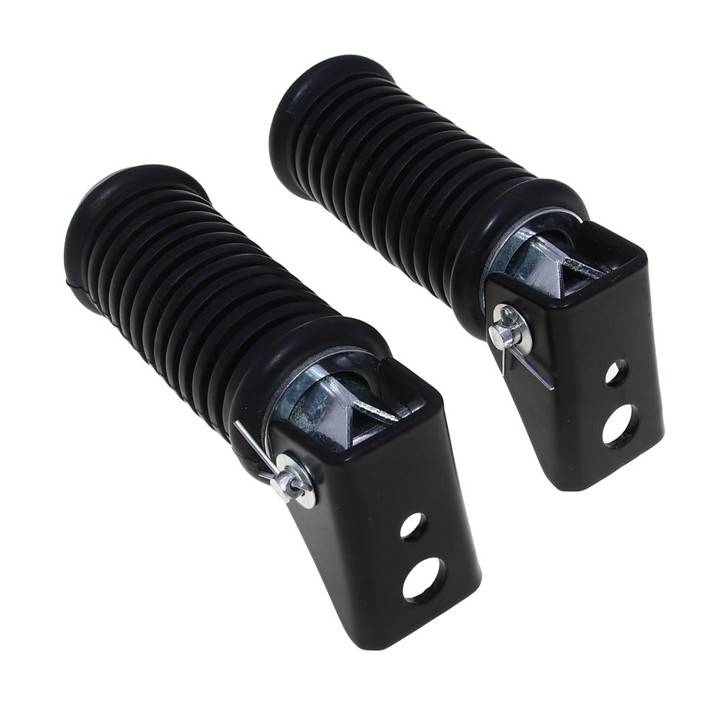 1 Paar Motorfiets Achter Voetsteunen Motorfiets Voetsteunen Compatibel Met Suzuki Gs125 Gn125 Motorcross Motoraccessoires Pedalen