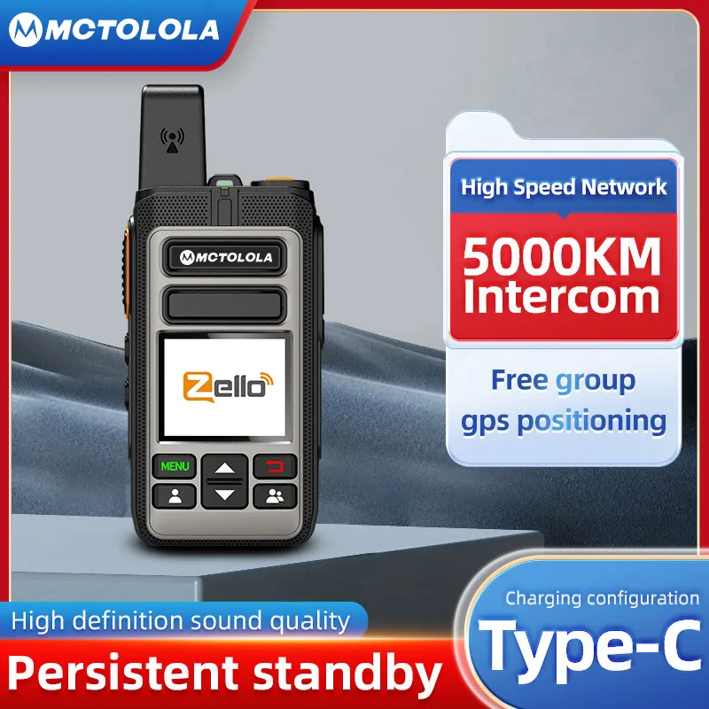 MOTOLOLA Zello poc drahtlose Fernbedienung Walkie Talkie Sim Handheld 4G 3G 2G Android Bluetooth Walkie Talkie Wifi GPS gl