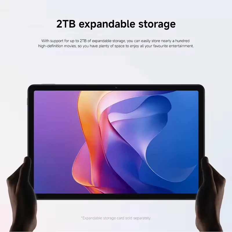 Global Versie Xiaomi Redmi Pad 2 Wifi 11 "2.5K Kristalheldere Display MediaTek Helio G100-Ultra Mi Tablet 90Hz Display 9000mAh