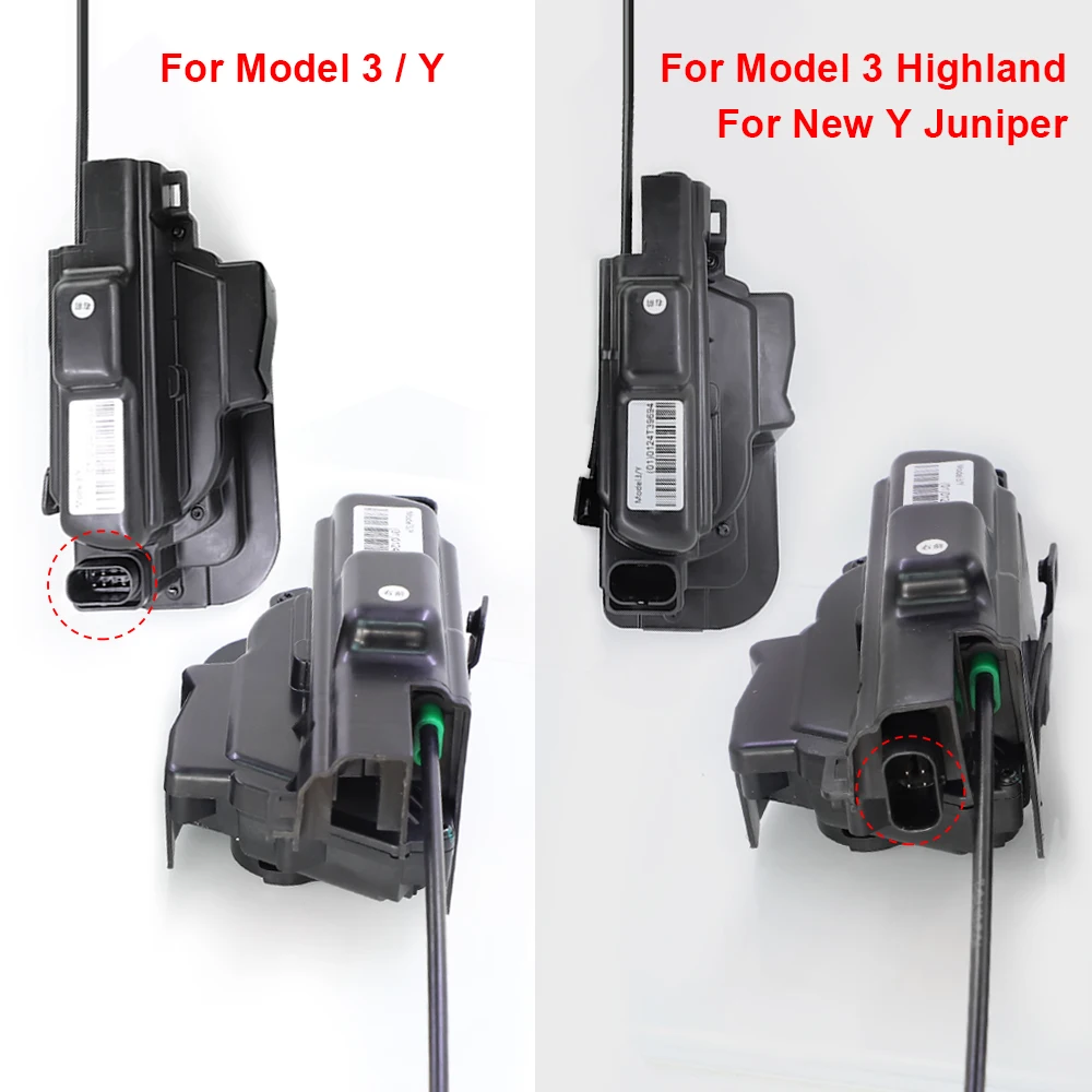Voor Tesla Model Y 3 Soft Closing Model 3 Highland Soft Close Smart Auto Elektrische Zuigdeur Sluiten Opening Hoge Anti-knijp