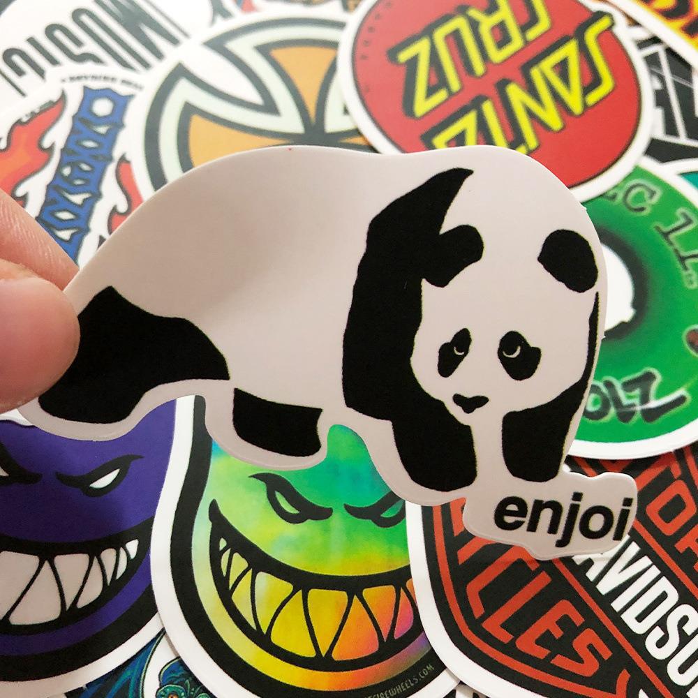 10/30/50 шт. крутые модные наклейки для скейтборда для чемодана, скейтборда, ноутбука, багажа, холодильника, телефона, стайлинга автомобилей, наклейка «сделай сам»