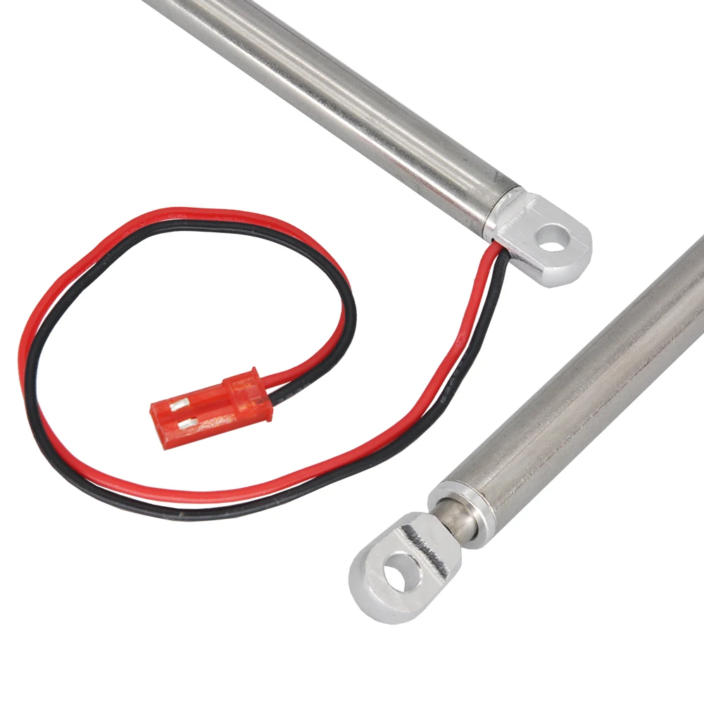 โลหะไฟฟ้า PUSH Rod 10/30/ 50/ 80/100/130 มม.มอเตอร์ในตัว 3 V-6 V พัตเตอร์สําหรับ RC รถบรรทุกรถเรือ DIY หุ่นยนต์รุ่น