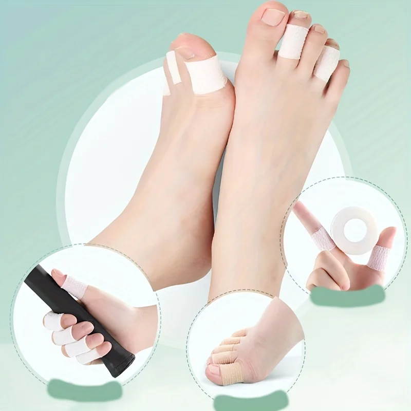 1 rotolo di protezione per tallone per scarpe, dita dei piedi, tacchi alti, protezione antiusura, sollievo dal dolore, cura del piede, accessori per adesivi per scarpe