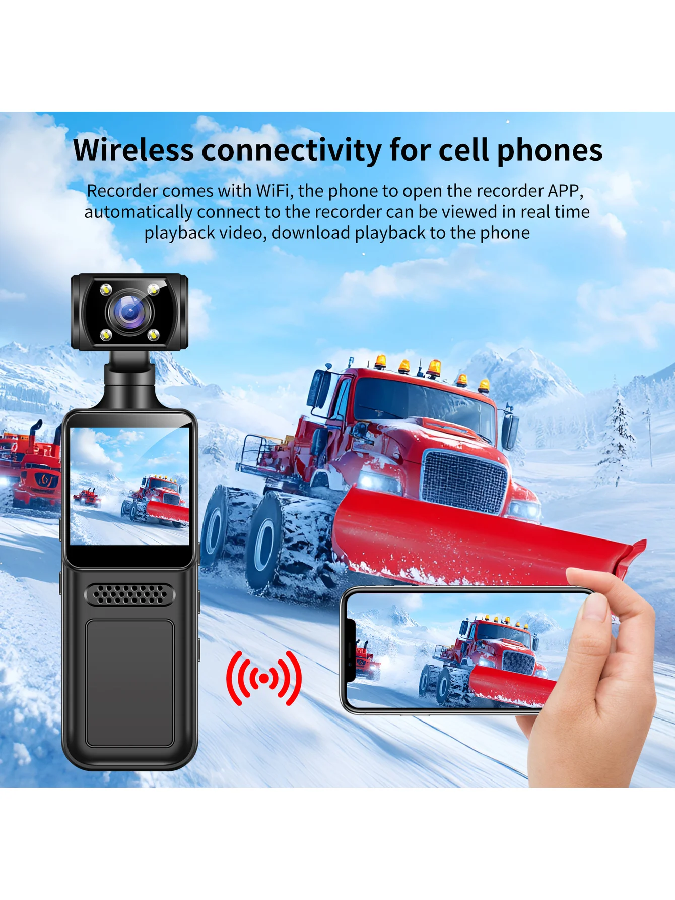 4K 1080P HD Mini telecamera Videoregistratore digitale portatile Body Cam Visione notturna a infrarossi Videocamera per bici Sport DV
