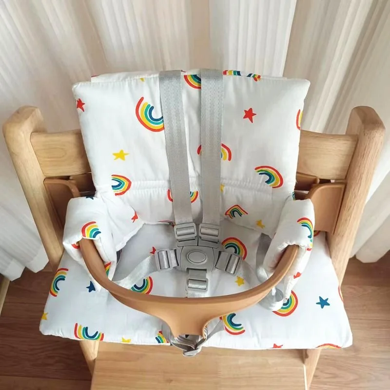 Подушка для высоких стульев, моющаяся подставка для детских стульев