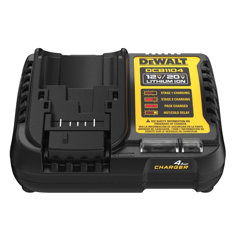 DEWALT DCB1104 12V MAX*/20V MAX*/FLEVOLT® 4 Amp Charger