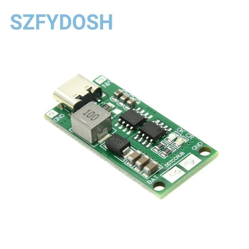 2S 3S 4S Li-ion carregador de bateria placa de proteção de bateria TypeC USB boost placa de carregamento DC3-5V Step-Up