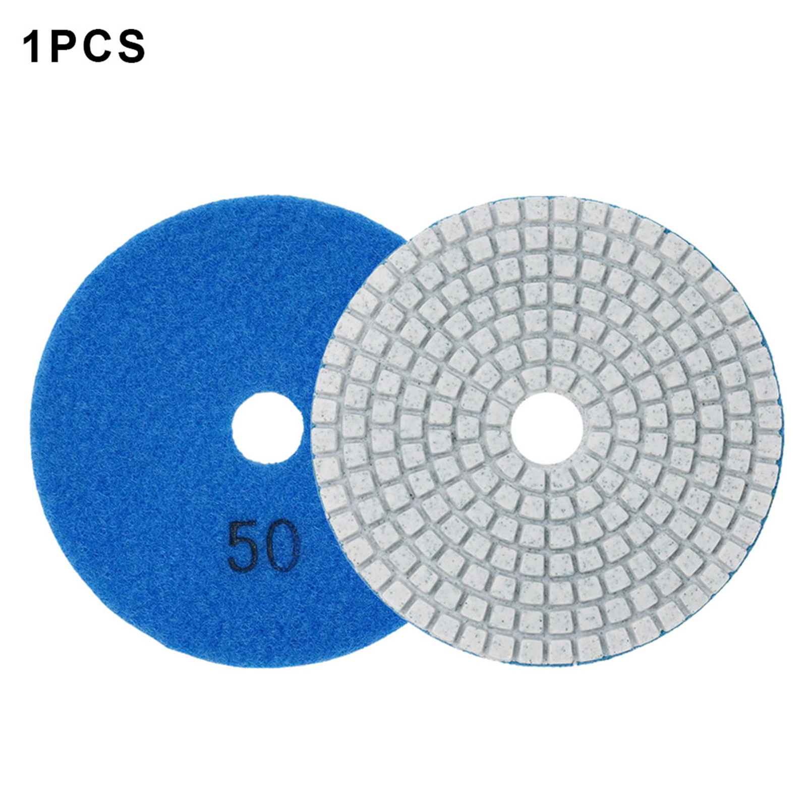 4In 30-10000grit 다이아몬드 연마 패드 습식/건식 화강암 석재 콘크리트 대리석 샌딩 그라인딩 디스크 100mm 후크 및 루프 백업
