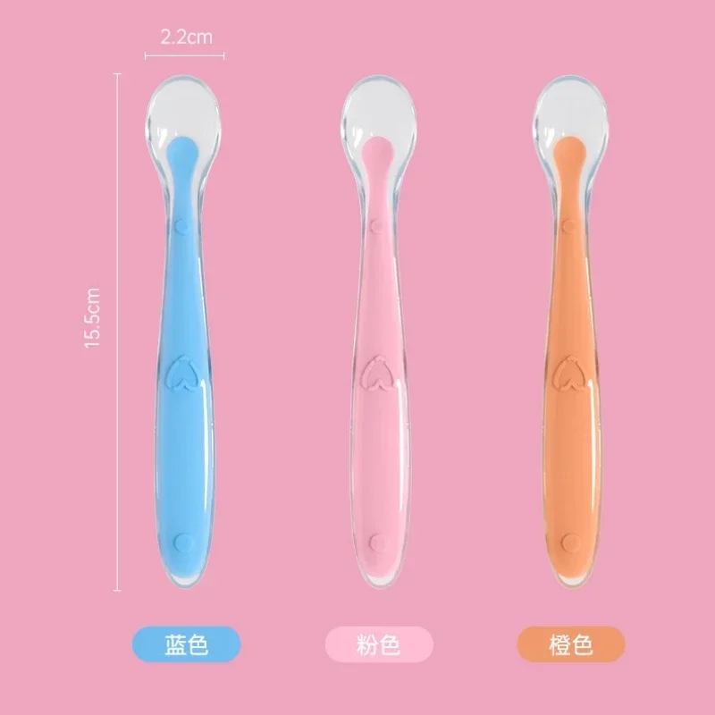 Cuchara de silicona para bebé, juego de cuchara de aprendizaje, vajilla de estrellas, cuchara de alimentación de silicona suave para niños, utensilios de silicona para entrenamiento de bebé Reborn