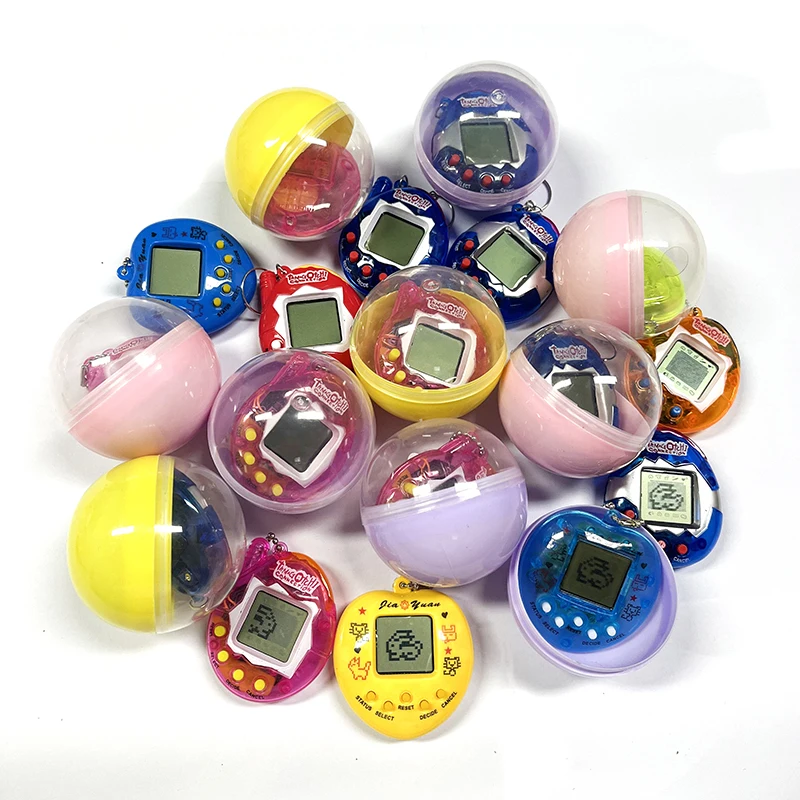 1 pçs engraçado macaron cápsulas eletrônico animais de estimação tamagotchi 90s nostálgico 49 animais de estimação em um virtual cyber digital pet pixel brinquedos