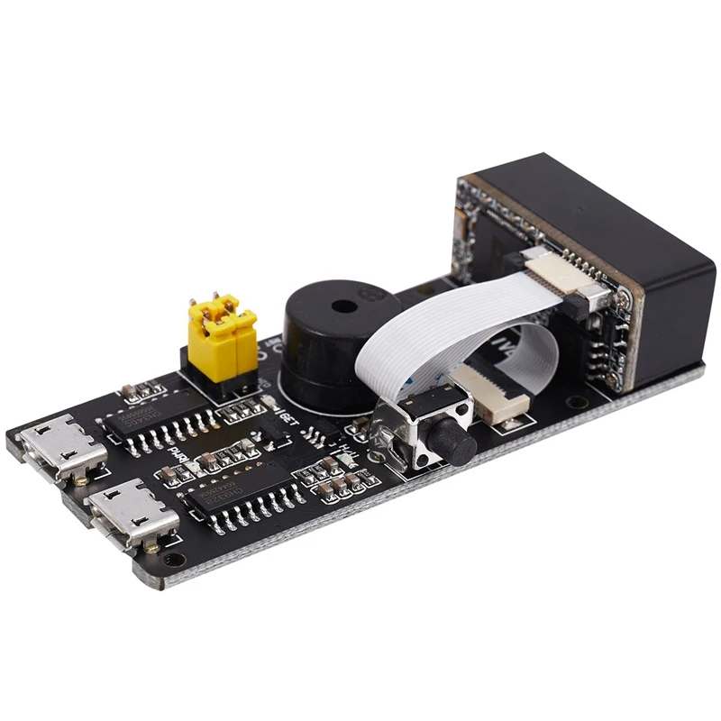 HFES Qr /1D/2D/รหัสเครื่องสแกนเนอร์ V3.0 Barcode Scan โมดูลการรับรู้0.96นิ้ว IIC I2C Serial GND LCD โมดูลจอแสดงผล LED