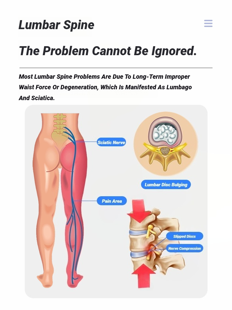 Rugmassageapparaat Stretch Lendensteun Ontspanning Wervelkolom Pijnbestrijding Wervelontspanner Rekt de onderste tractie corrigt de taille