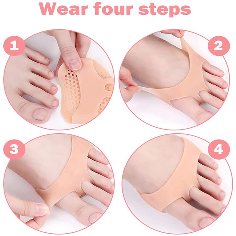Protetores de calcanhar de silicone almofadas metatarsais antepé gel calcanhar almofada fasciite plantar mulheres homens dor nos pés aliviar a prevenção da bolha
