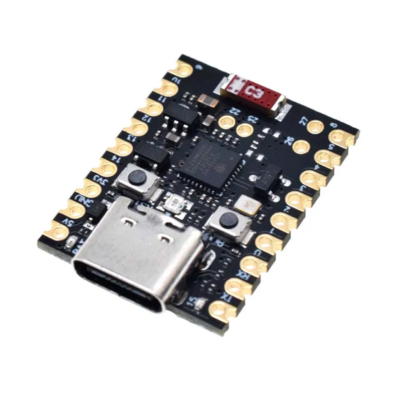 ESP32 ESP32 C3 ESP32-C3 WiFi Bluetooth Mini módulo de placa de desarrollo procesador de doble núcleo basado en ESP32-C3 FH4R2 hasta 240MHz