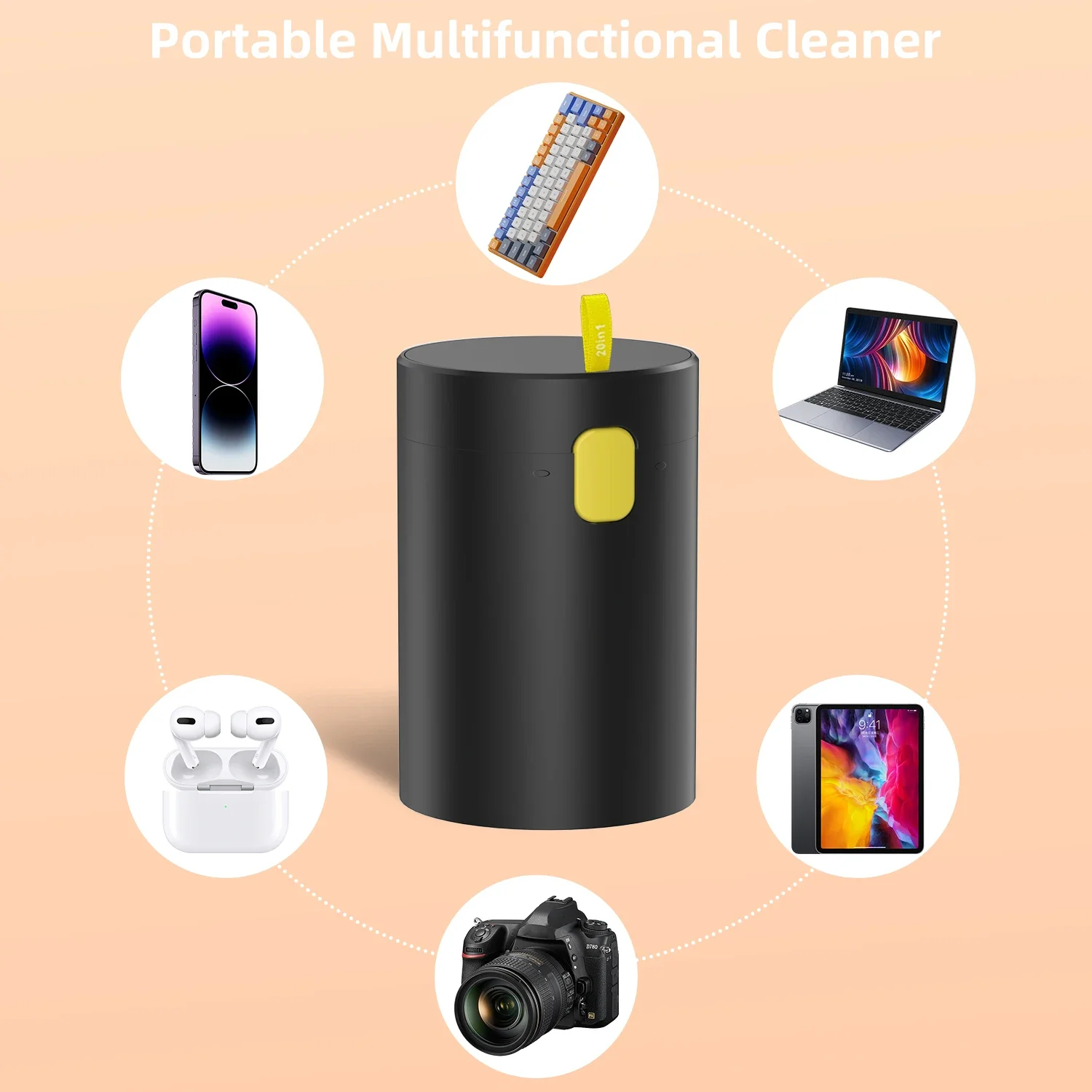 20 in 1/10 in 1 Digital Camera Headset Mobile Phone Laptop Keyboard Cleaning Tool Set Cleaning Brush Multiple Models Cleaner Kit