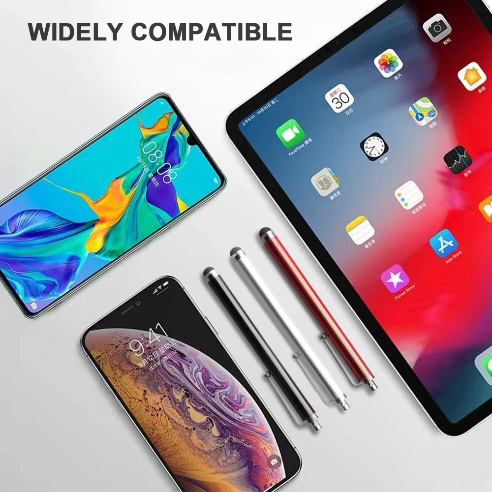 10 Uds lápiz óptico para iPad Apple lápiz táctil para Android IOS Windows Tablet teléfono lápiz para iPhone Huawei Samsung Xiaomi