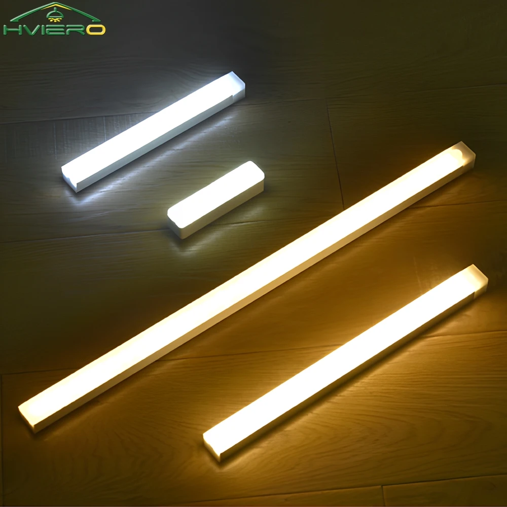 Liquidação_luzes noturnas sensor de movimento sem fio lâmpada led usb recarregável magnética para guarda-roupa quarto armário cozinha corredor tubo det