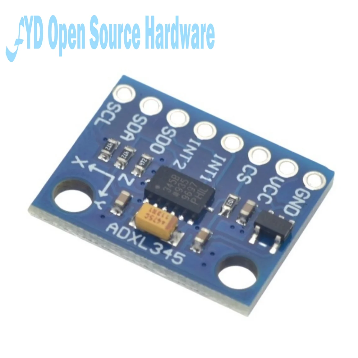 1 Chiếc GY-291 ADXL345 3 Trục Kỹ Thuật Số Cảm Biến Trọng Lực Gia Tốc Mô Đun IIC/SPI Truyền