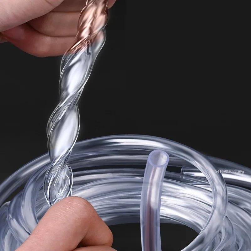1 メートル/3 メートル/5 メートル透明 PVC プラスチックホース高品質ウォーターポンプチューブホース水族館チューブ 3 4 5 6 8 10 12 ミリメートルホースガーデンホース