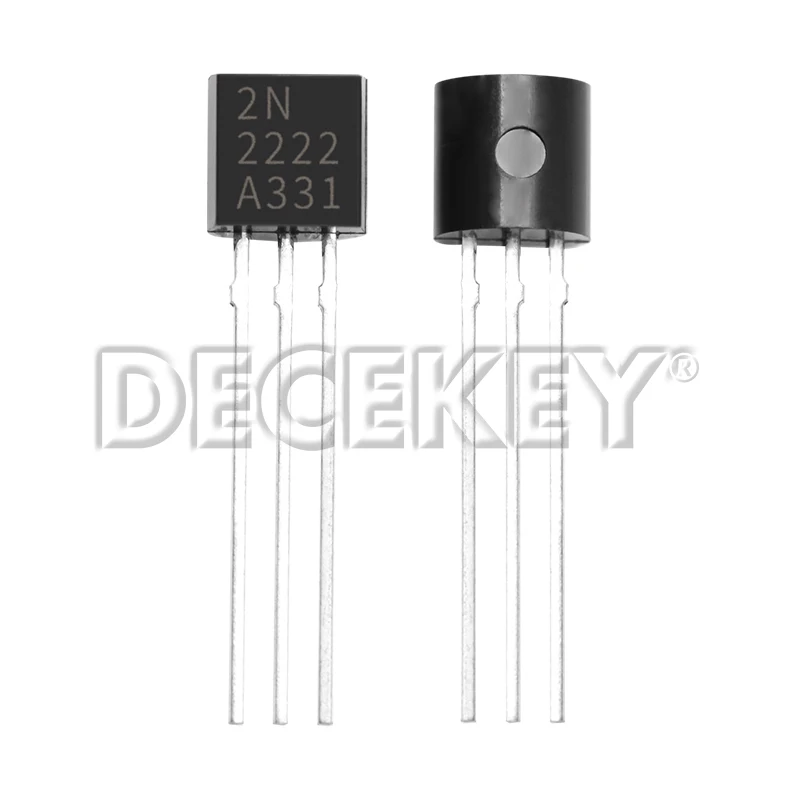 50/100PCS Transistor Kit 2N2222 TO92 NPN 30v 800MA Transistoren Elektronische kit