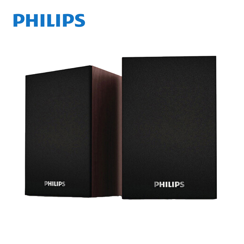 Philips SPA20 Bluetooth-Lautsprecher, Außenlautsprecher, Musik-Player, HiFi-Stereo-Sound, Subwoofer für Computer, Desktop, Mobiltelefon