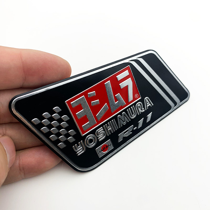 Motorcycle Accessories Aluminum Alloy Exhaust Pipe Sticker Decals Heat Resistant Waterproof For YOSHIMURA