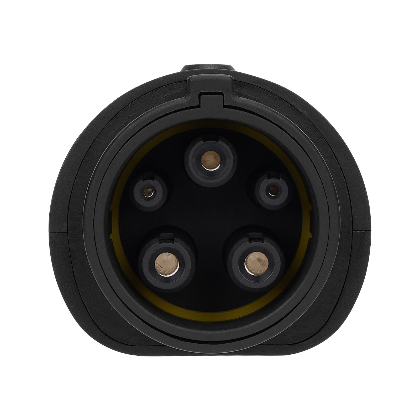 GKFLY Adapter Barrel IEC 62196 Type 2 Pile Side to J1772 Type 1 Vehicle Side Electric Cars Charging 32A EV Charger Connector