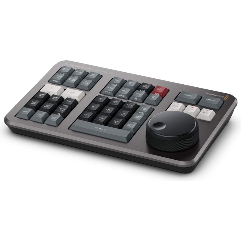 Design DaVinci Resolve Studio (Activation Key) with DaVinci Resolve Speed Editor Bundle (2 Items)