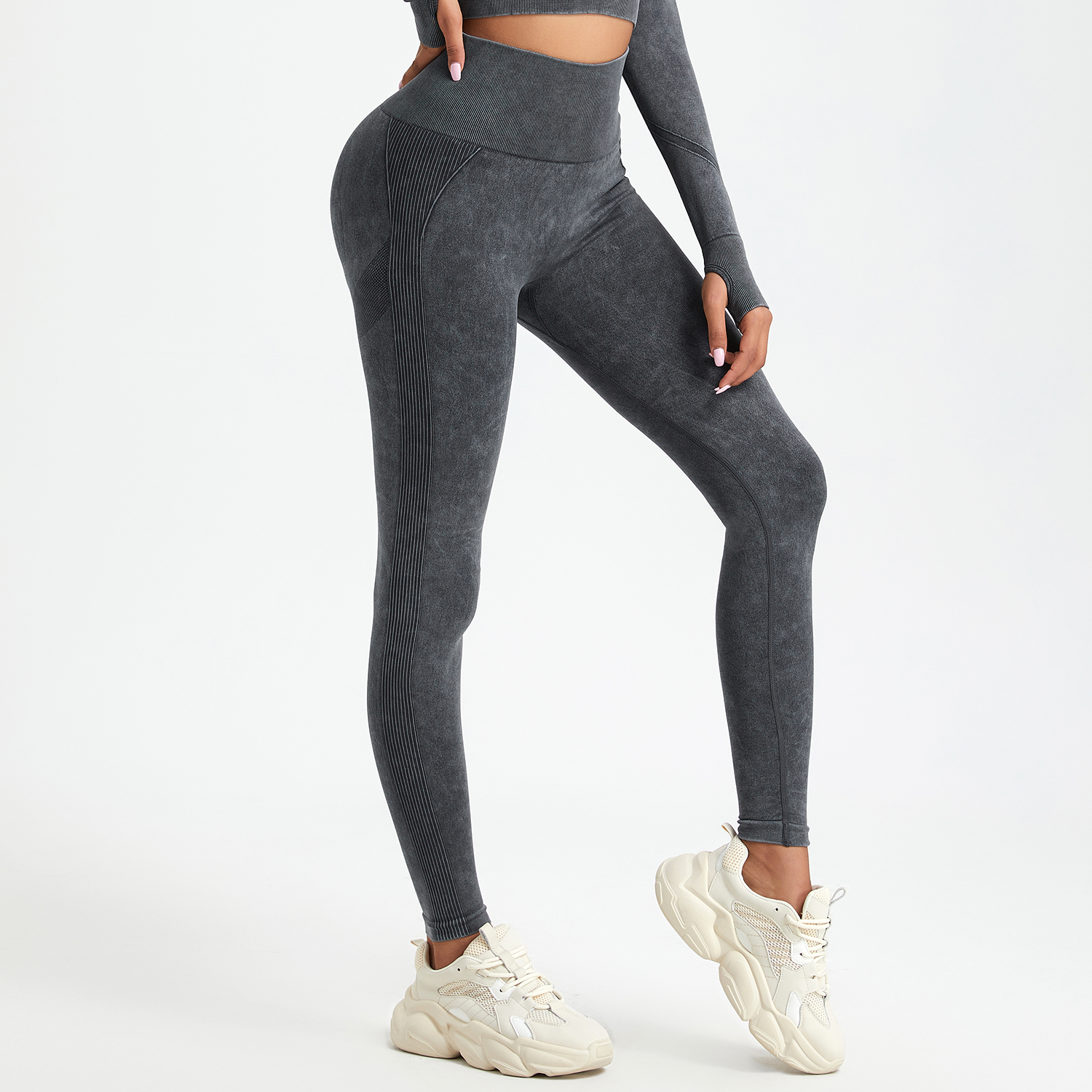 ล้างเซ็กซี่ Push Up GYM Leggings ผู้หญิงสูงเอว Skinny Sporty กางเกงขายาวผู้หญิงสบายๆฤดูใบไม้ร่วง