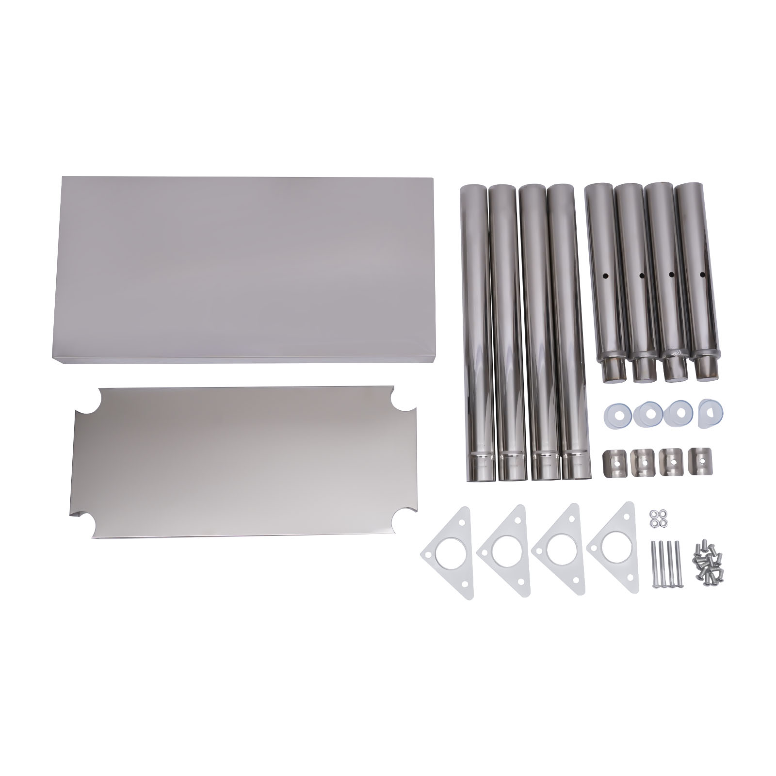 Stainless Steel Table Worktable with Undershelf for Prep & Work