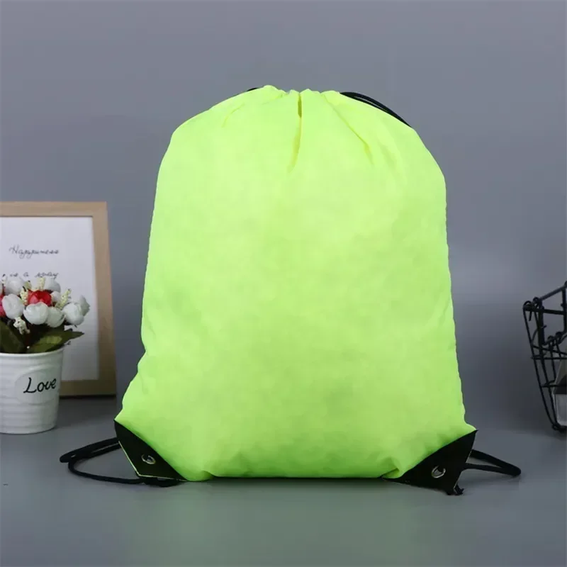 Zaino portaoggetti da palestra elegante e durevole da 1 pezzo con borsa tascabile in nylon Oxford e borsa organizer a doppia spalla