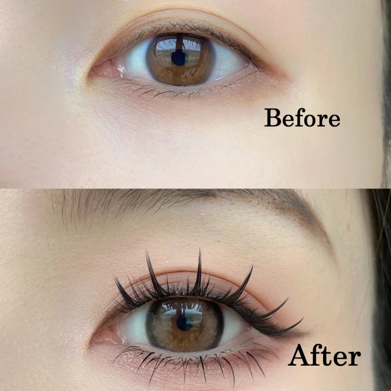 1 коробка/160 пучков норковых ресниц, натуральные 3D русские индивидуальные наращивание ресниц MS, кластер ресниц, инструмент для макияжа, оптовая продажа