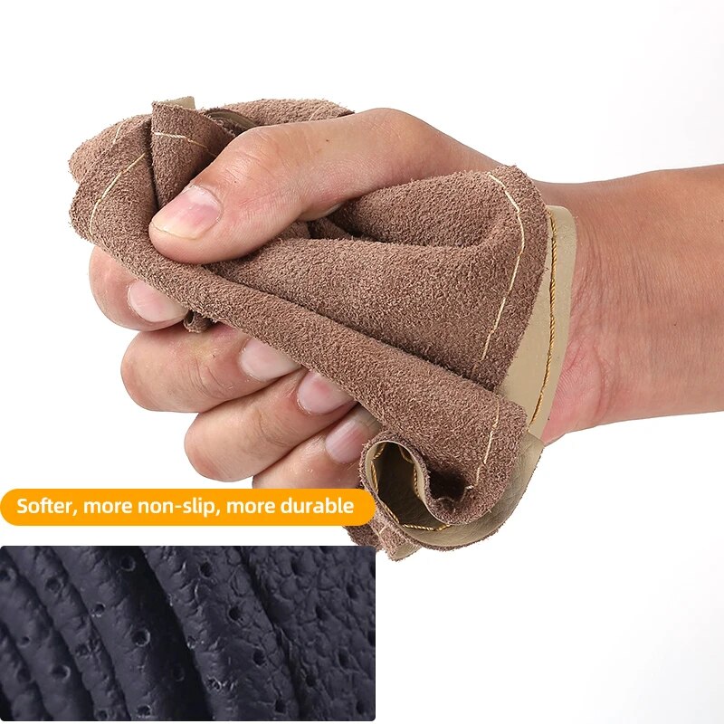 Funda DIY para volante de coche de 38cm, Funda de cuero artificial de fibra para coche