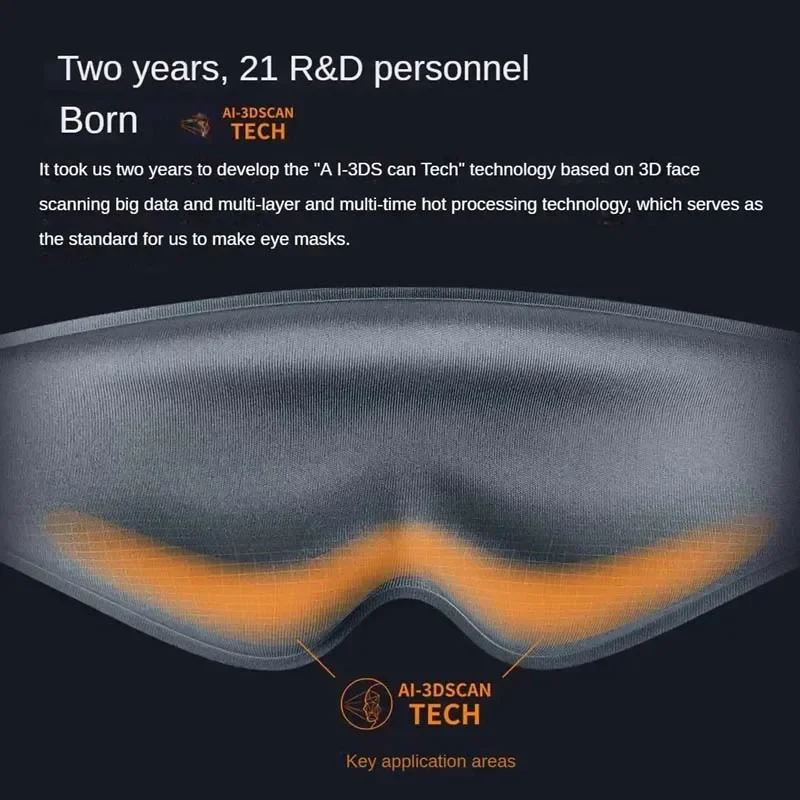 Xiaomi Dreamlight Shading Eye Mask Small Dark Sky 2S Full Relaxing Sleeping Mask Block Out Light Portable Sleeping Aid Eye Masks