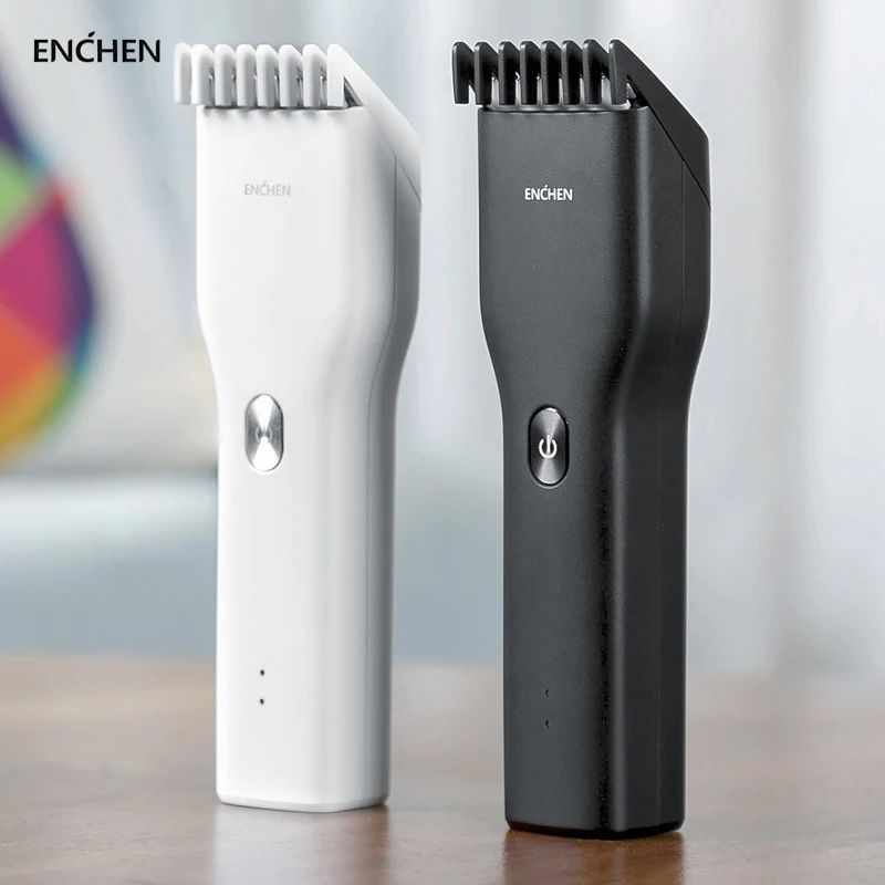 YOUPIN ENCHEN Cắt Tóc USB Điện Máy Cắt Tỉa Lông Cho Nam Người Lớn Trẻ Em Không Dây Tông Đơ Cắt Tóc Chuyên Nghiệp Kẹp Tóc Máy