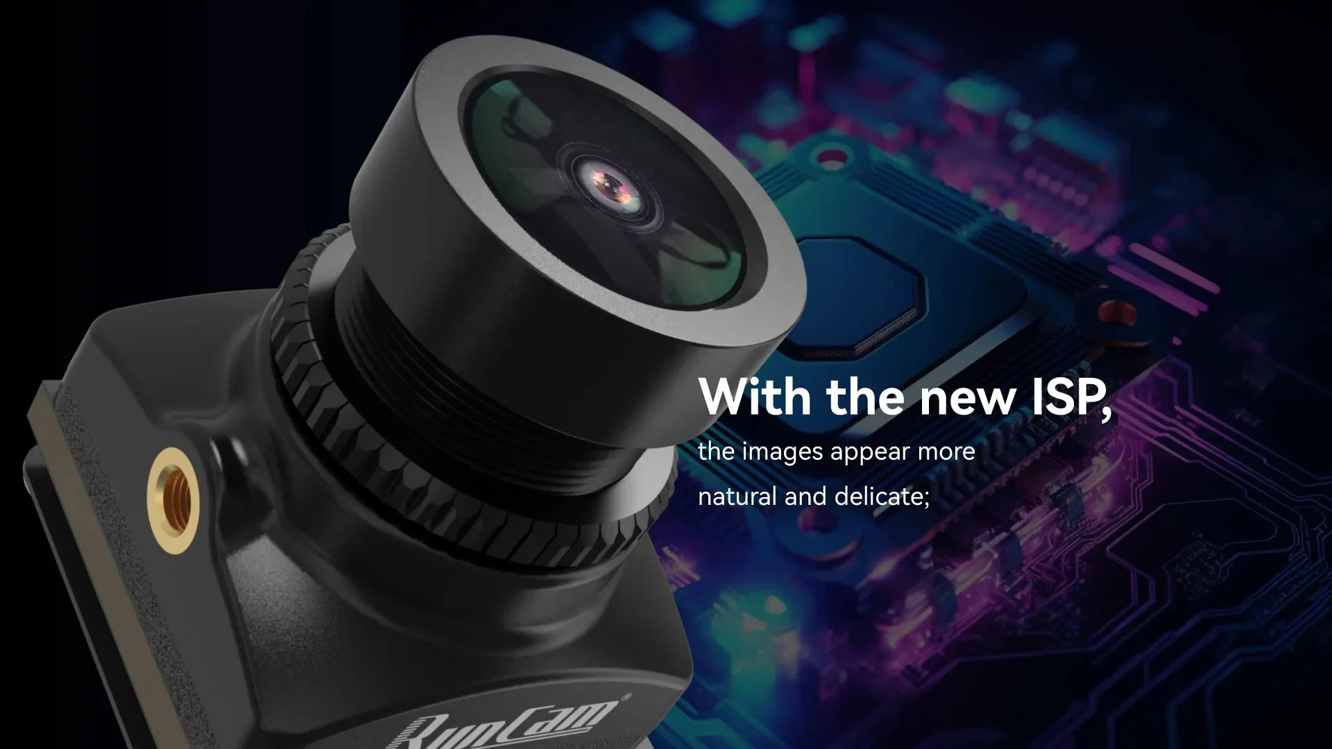 RunCam Phoenix 2 SPV3 กล้อง DC 5-36V หน้าจออัตราส่วน 4:3/16:9 7.5g 19*19*21 มม.Night View สําหรับ RC FPV Racing Drones quadcopter