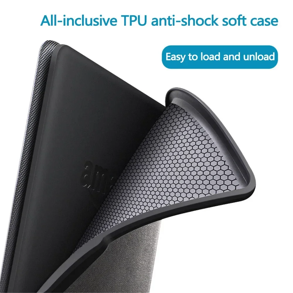 Funda inteligente para Kindle Paperwhite de 12. a generación, funda de silicona TPU suave 2024 para Kindle Paperwhite 2024, 7 pulgadas (12a generación)