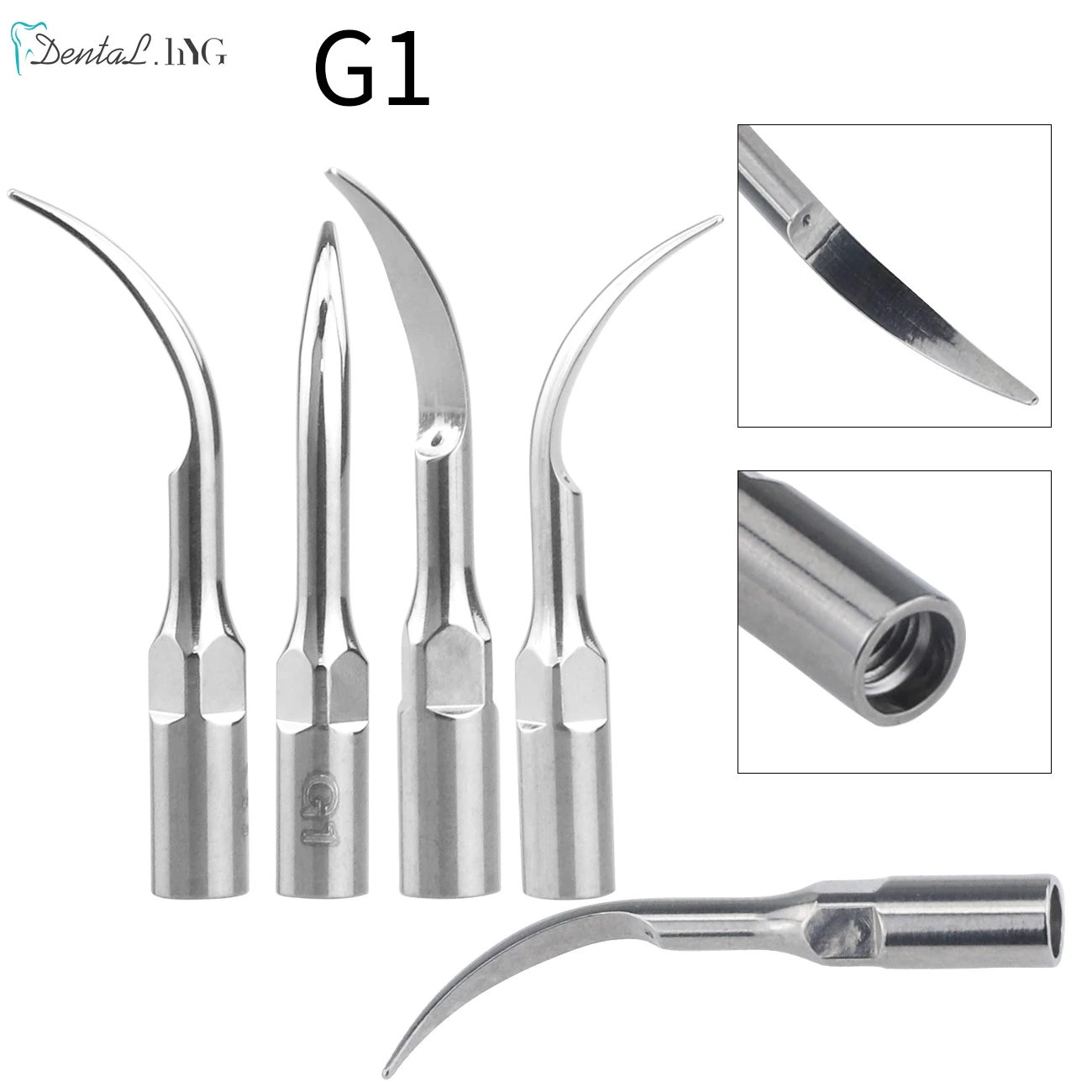5Pcs Dental Ultraschall Scaler Spitze Skalierung Parodontologie Endodontie Fit EMS Specht Zähne Bleaching Werkzeuge