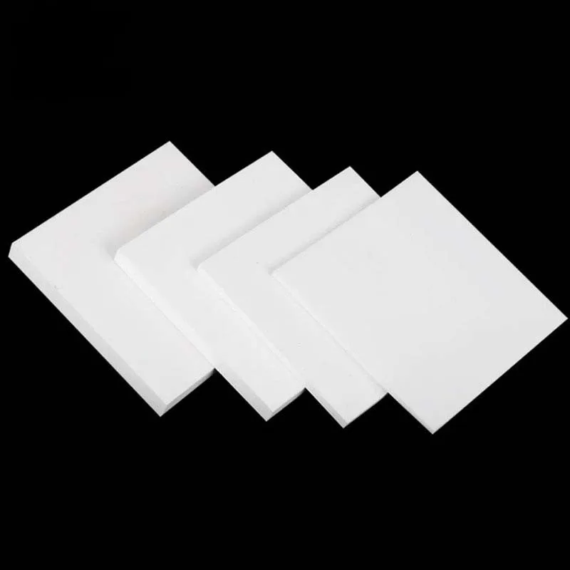 Hoja de PTFE de 1mm/2mm/3mm de espesor, bloque de tablero de PTFE, placa de Polytef, mecanizado anticorrosión, procesamiento de modelos para juntas de ingeniería
